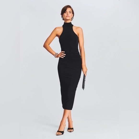 REVOLVE SER.O.YA Delta Dress in Black Brand New With Tags - Picture 2 of 5